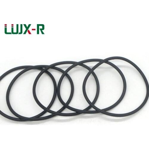 LUJX-R 4mm Watertightness Ring Rubber Gasket O Ring Seal Coil OD160/165/170/180/185/190/200/210/220 NBR O-ring Washer Oil Seal
