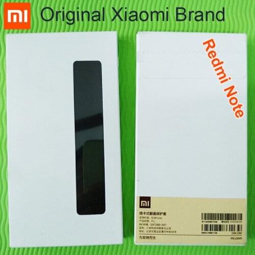 100% Original Xiaomi Hongmi Note 1 Case Xiaomi Redmi Note 1 Cover Original Slim leather Cover Phone Cases Xiaomi Redmi Note 4G