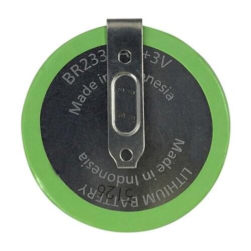 100pcs/lot Panasonic BR2330A/HDN High Temperature Resistant Batteries Cell 3V Lithium Button Battery with Soldering feet BR2330A