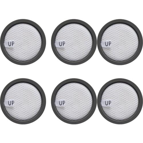 6Pcs Fit for LEXY B402/JV11 B405/JV12 B45H/JV12 BD401 Vacuum Cleaner Accessories Filter Elements Filter HEPA Filter