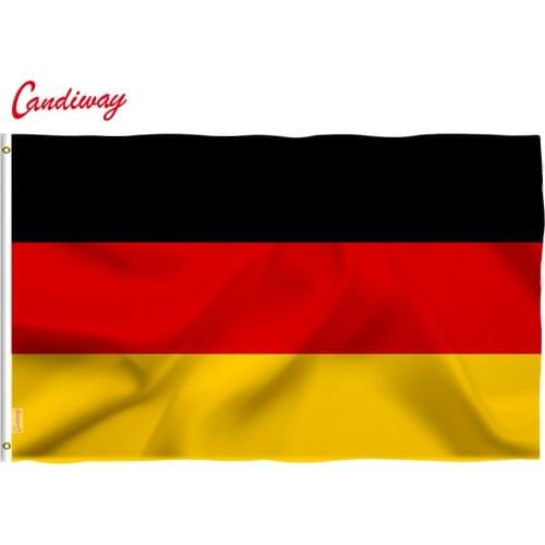 90 x 150cm Deutschland German flag flag parade polyester printed banners office activities NN008