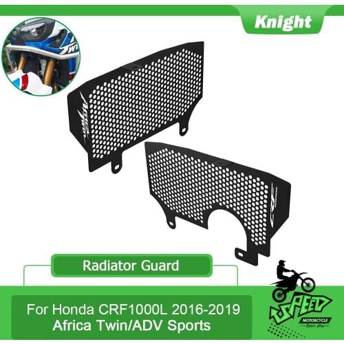 For HONDA CRF1000L crf1000l Africa Twin/ ADV Sports 2016-2019 Motorcycle Radiator Side Guard Grill Grille Cover Protector