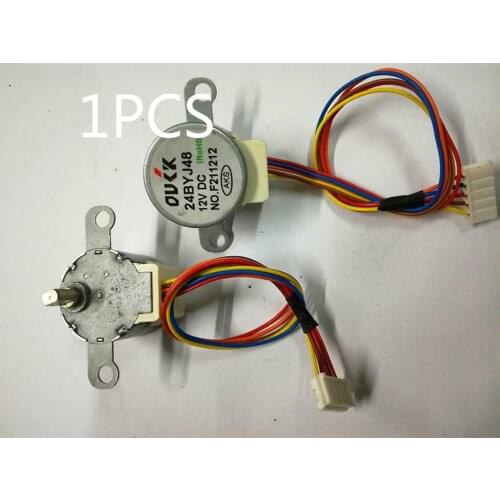 1pcs Air conditioning Dual synchronous motor wind motor 24BYJ48 DC 12V