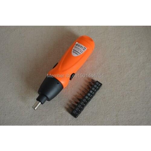 NEW 6V Electric screwdriver Cordless Drill + 11pcs Screwdriver bit set Household DYI Tools Fast shipping