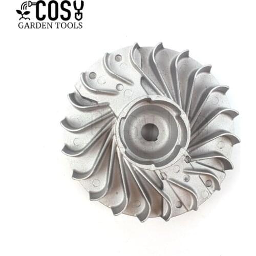 Flywheel for 2T Engine Starter Chinese Earth Drill 63cc 1E-48F Gasoline Power Ground Digger Replacement Parts