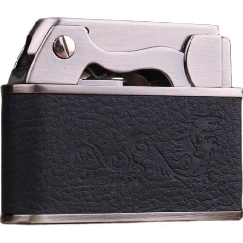 Briquet JOBON Metal vintage gasoline lighters,Cool classical gold kerosene lighter Mens cigarette lighter