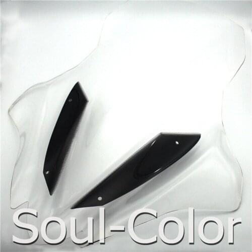 New Plexiglass Motorcycle Double Bubble Windshield Windscreen For XMAX 300 XMAX250 XMAX XMAX300 2017-2018