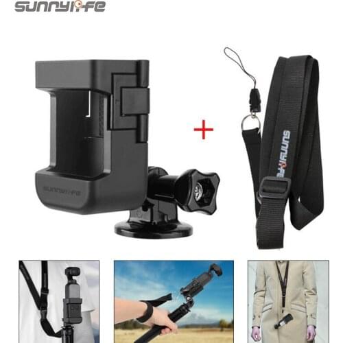 Updated Adapter Mount With Neckstrap for DJI OSMO POCKET Gimbal Accessories