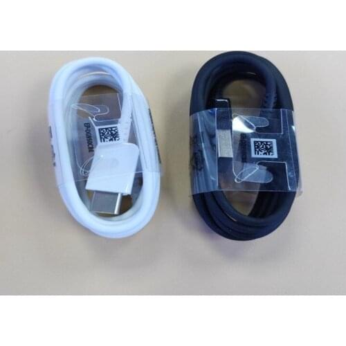 10Pcs/Lot Original 1M Type C USB Fast Charger Data Sync Charging Cable For Samsung S10 S9 S8 Plus S10E S10 5G Note 10 Pro 9 8