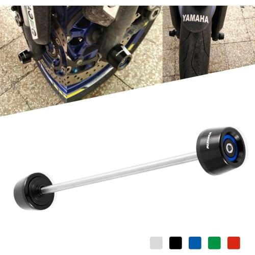 Motorcycle Front Axle Slider Wheel Crash Pads Protector For Yamaha MT-09 FZ-09 15-21 XSR900 15-21