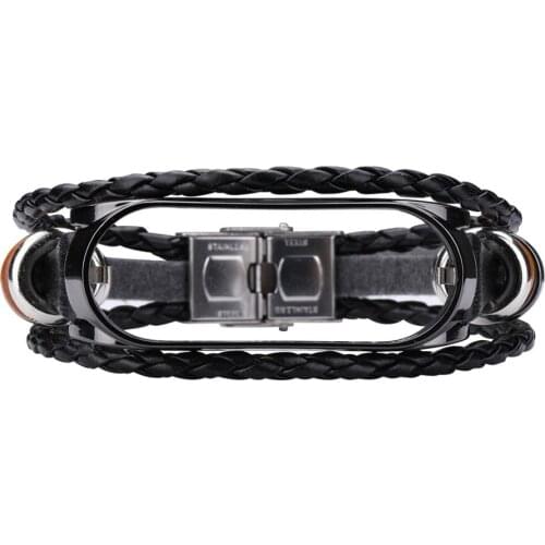 Suitable for Mi Band for Xiaomi 5/5 NFC Buckle Shell Striped Beaded Strap Smart Bracelet Protection Strap Replacement