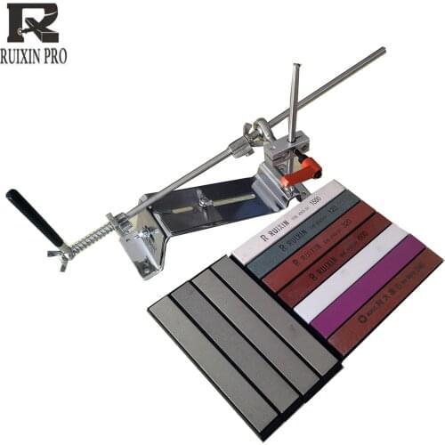 Knife Sharpener Angle Guide Kitchen Accessories Ruixin Pro iii Professional Sharpening System diamond sharpening stone whetstone