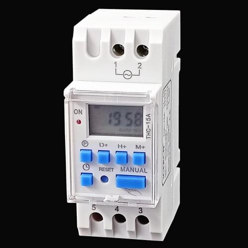 Free Shipping Relay Timer 24Vdc Time Switch Control High Quality Programming 24Hours 7Days Counter PC Shell 35mm Din Rail Mount