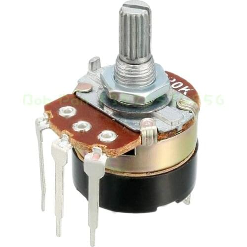 5PCS WH138 band switch Potentiometer long handle maintenance dimmer switch Potentiometer B50K 500k