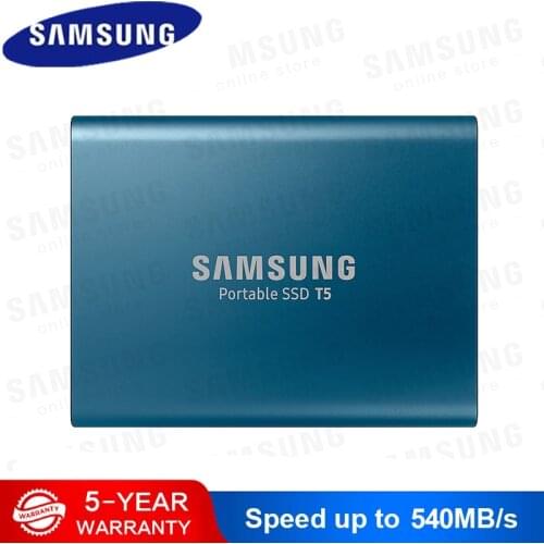 SAMSUNG T5 SSD HDD 250GB 500GB 1TB Portable Top Original External HD Drive USB 3.1 for Desktop Laptop PC External Hard Drive