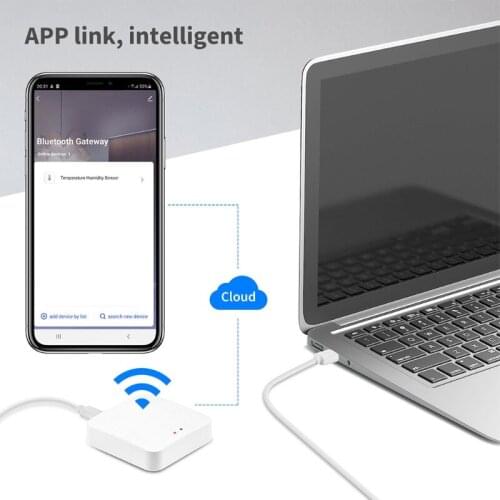 Smart Home Bridge Smart Bluetooth MESH Gateway Hub Connects with All Tuya Bluetooth Products APP Remote Control W3JE