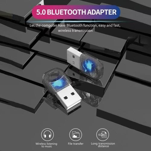 USB Bluetooth 5.0 Wireless Audio Receiver Transmitter Adapter for PC Computer