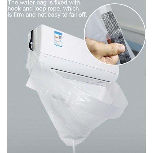 Air Conditioner Waterproof Cleaning Cover Dust Washing Protector Water Receiving Cover Splash Proof Of The Sewage Bag
