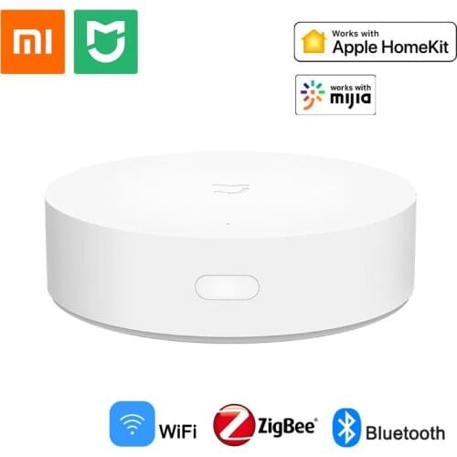 Xiaomi Smart Multimode Gateway 3 Zigbee Wi-Fi Bluetooth Mesh sub Device Home Center Control Mijia Hub Work with Homekit Mi Home