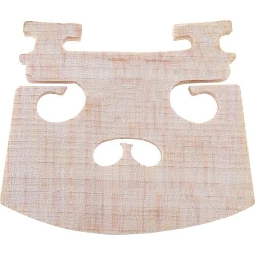 5PCS/lot Genuine Aubert Violin Bridge Maple Wood Material for 4/4 Size Violin Accessory