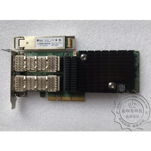 501-7283 10GB PCI-E ATLS2XGF X1027A optical fiber network card with module