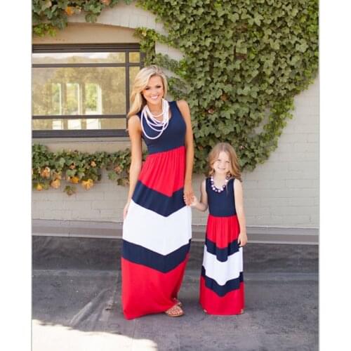Anna's SlowLife Matching Dresses For Mom And Daughter