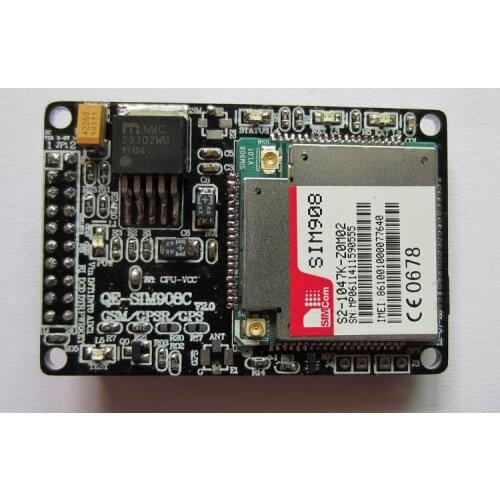 Free Shipping! 1pc QE-SIM908C GSM / GPSRS / GPS Integration Module SIM908 development board minimum TTL level