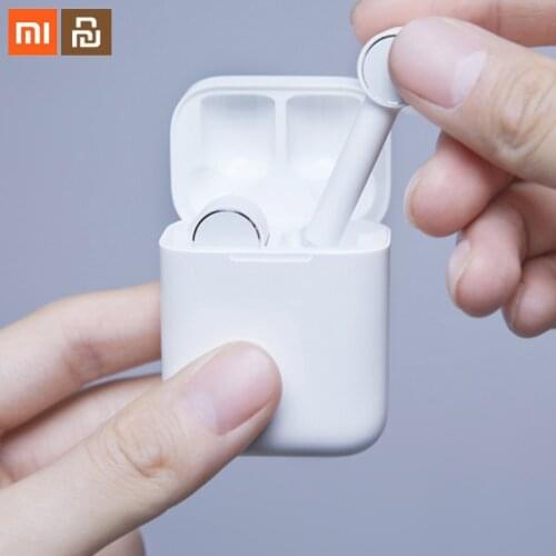 Xiaomi mijia Bluetooth headset Air MI AAC HD audio noise reduction touch TWS wireless smart headset with microphone earplugs