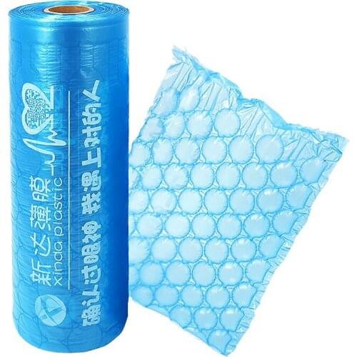 Buffer Gourd FIlm Bale Air Cushion Bubble FIlm Thicken Shockproof Foam Express Delivery Filler Package Material Can Custom Logo