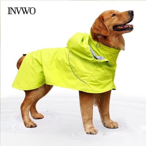 INVWO Raincoats For Dogs