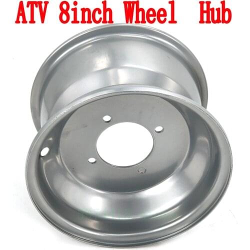Lightning Shipment 8 Inch Wheel Hub For Off Road Vehicle Beach Vehicle Atv Accessories White Wheels 8 "4 Hole Motorcycle Part