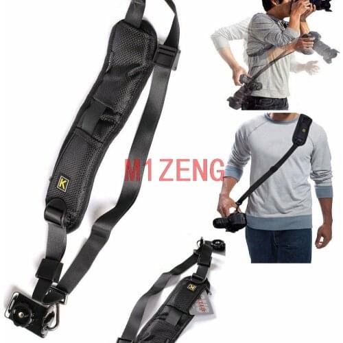 Light Quick Rapid Shoulder Belt Neck Strap For DSLR 60D 5DII 7D 550D 650D Camera