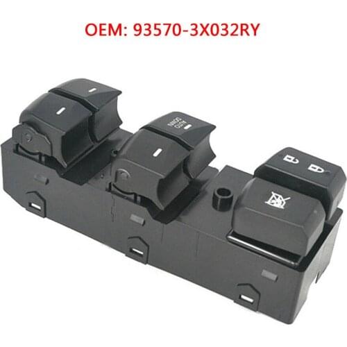 Left Driver Electric Power Master Window Switch for Hyundai Elantra 2011 2012 2013 93570-3X032RY 935703X032RY Car Window Switch