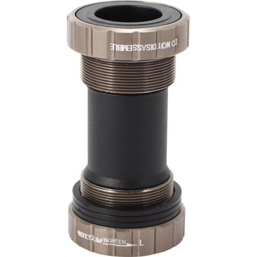 Hot-MOTSUV Bicycle Bottom Bracket Bike Axis MTB Road Cycling Bottom Bracket Waterproof Aluminum 68/73mm Crank Axis Titanium