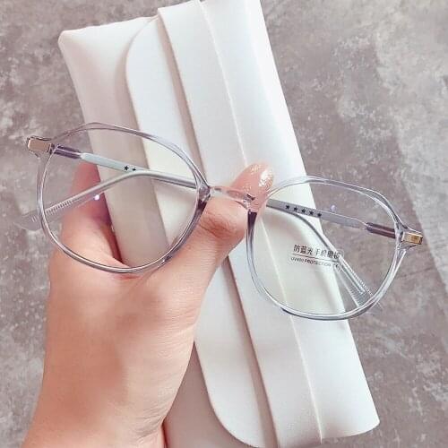 Fashion Anti Blue Light Blocking Eyewear Women Luxury Brand Design Acetate Optical Frame Computer Glasses Female Uv400