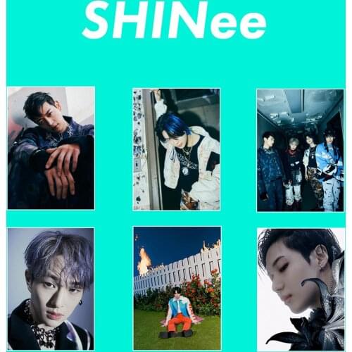 KPOP SHINee Taemin Minho Onew Kim Jonghyun Key New Album Don't Call Me Poster Self Adhesive Pictorial Poster Wholesale New