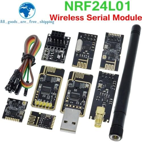 NRF24L01+ 2.4G wireless data transmission module 2.4GHz NRF24L01 upgrade version NRF24L01+PA+LNA 1000 Meters For Arduino