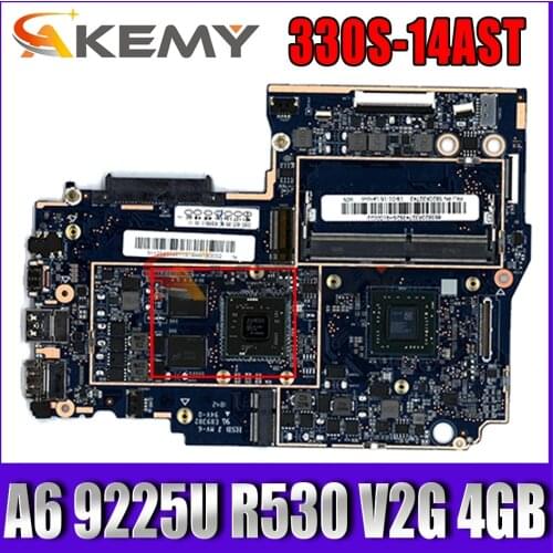 Suitable for Lenovo ideapad 330S-14AST notebook motherboard 5B20R32744 A6 9225U R530 V2G 4GB RAM DDR4 100% test work
