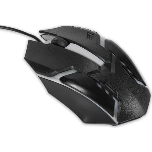 Wired 6 Keys Ergonomic Mouse Portable Gaming Office Mice for Laptop PC GK99