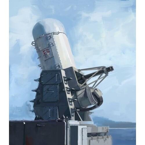 RPG MODEL 35017 1/35 Phalanx Mk15 Mod 11 Block 1B Close-ln Weapon System - Scale Model Kit