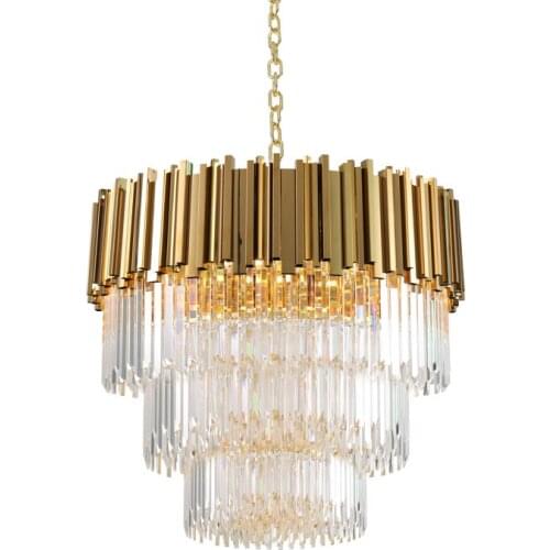 Luxury Design Chandeliers Dining Room Chandeliers Living Room Modern Lamp Gold LED Crystal Lighting