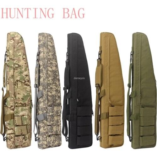 95cm Tactical Rifle Bag Durable Outdoor Shooting Hunting Gun Carry Case Pad Military Airsoft Shotgun Bag Hunting Accessories
