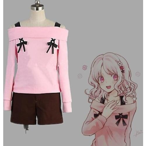 Diabolik Lovers Komori Yui Cosplay Costume Komori Yui Cos Uniforms Outfits Daily Suit Halloween Dress Costumes for Women Girls