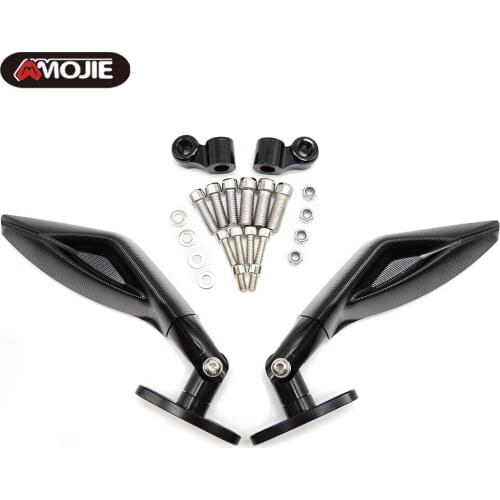 Universal Aluminum CNC Motorcycle Mirror motobike Rearview Side mirror For benelli tnt 125 yamaha ybr 125 NMAX 155 xsr900 xmax