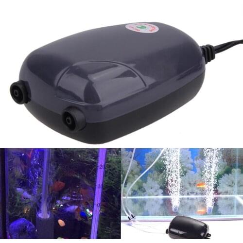 2 Air Bubble Disk Stone Aerator Aquarium Fish Tank Pond Pump Hydroponic Oxygen aquarium Pet Supplies Air Pumps & Accessories#865