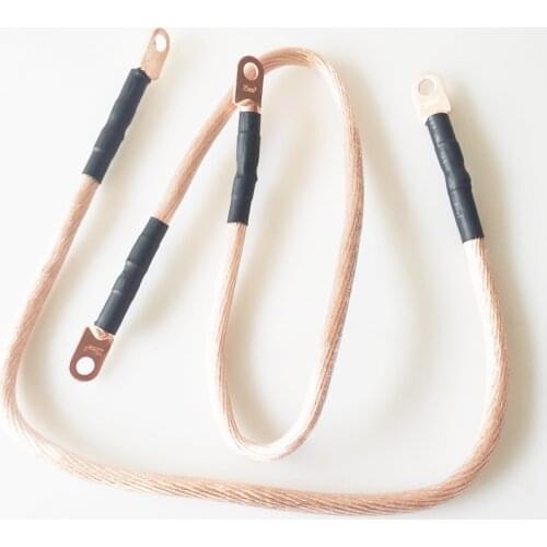 60cm Coppper Insulated Electric Cable 25 Square Copper Stranded WireSpot welding pen quick connectors