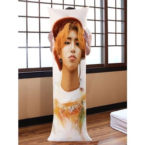 Han Jisung Dakimakura Hugging Body Pillow Case DIY Custom Throw Cushion Pillow Cover 7 Sizes 50X150cm Two Sides