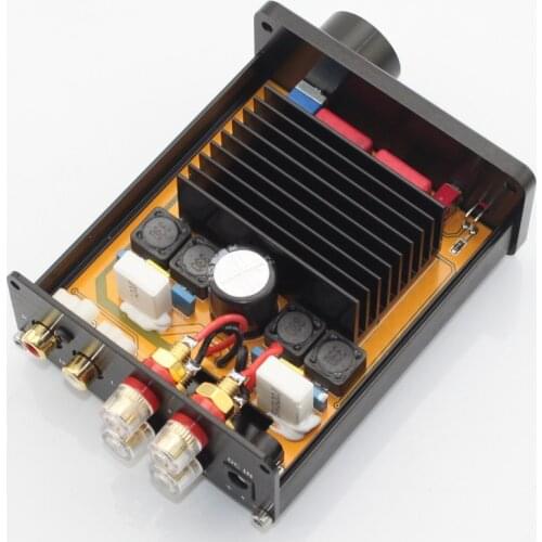 DC24 100W+100W mini 2.0 channel TDA7498 Class D digital power amplifier