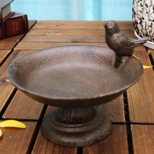 Handicraft bird decoration tray storage tray bird food basin home decoration decoration storage tray