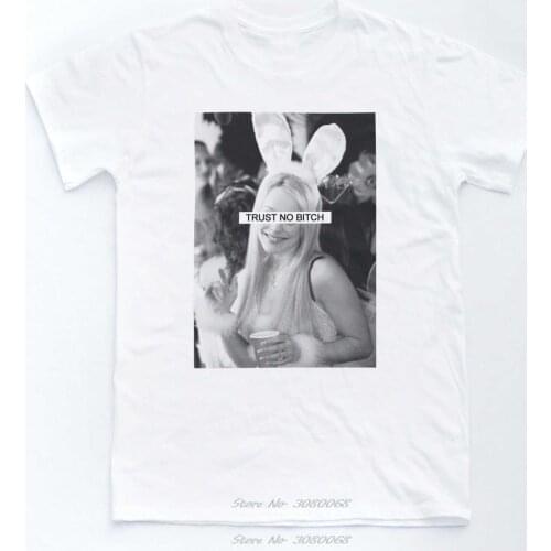 Trust No Bitch Mean Girls T-shirt Funny Regina George Tee Cult Film Fetch Top Men Cotton Short Sleeve O-Neck Tops TShirt